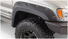 Bushwacker - Jeep Cut-Out Fender Flare Front Pair, Dura-Flex(R) 2000 TPO Textured
