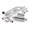 Monster Exhaust System, S/S-Chrome Tip - 2004-2014 Nissan 5.6L Titan, All