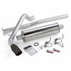 Monster Exhaust System, S/S-Black Tip - 2005-11 Toyota 4.0 Tacoma, ECLB, CCSB & CCLB/2012 DCLB