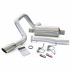 Monster Exhaust System, Round, S/S-Chrome Tip - 2007-14 Toyota 4.0, FJ Cruiser