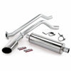 Monster Exhaust System, S/S-Chrome Tip - 2003-06 Chev 4.3-5.3L, Ec/Ccsb