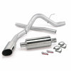 Monster Exhaust System, S/S-Chrome Tip-11-14 Ford F-150, 3.5L EcBst, 5.0, 6.2L - RCSB/CCSB/CCLB