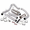 Monster Exhaust System, S/S-Chrome Tip - 2003-07 Ford 6.0L, CCSB