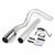 Monster Exhaust, Single, S/S-Chrome Tip - 2007-13 Dodge 6.7L, SCLB-Mega Cab-SB