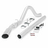 Monster Exhaust System, Single, S/S-Chrome Tip - 2008-10 Ford 6.4L, ECSB-CCSB