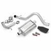 Monster Exhaust System, S/S-Black Tip - 2012-16 Jeep 3.6L Wrangler-2Dr