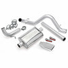 Monster Exhaust System, S/S-Chrome Tip - 2012-16 Jeep 3.6L, Wrangler, All-4Dr