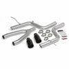 Monster Exhaust System, S/S-Black Tips - 2014 Jeep Grand Cherokee, 3.0L Dsl