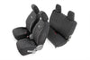 Jeep Neoprene Seat Cover Set | Black [07-10 Wrangler JK | 2 Door]