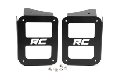 Wrangler JK Tail Light Covers - Open Design (Pair)