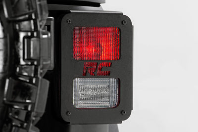 Wrangler JK Tail Light Covers - Open Design (Pair)